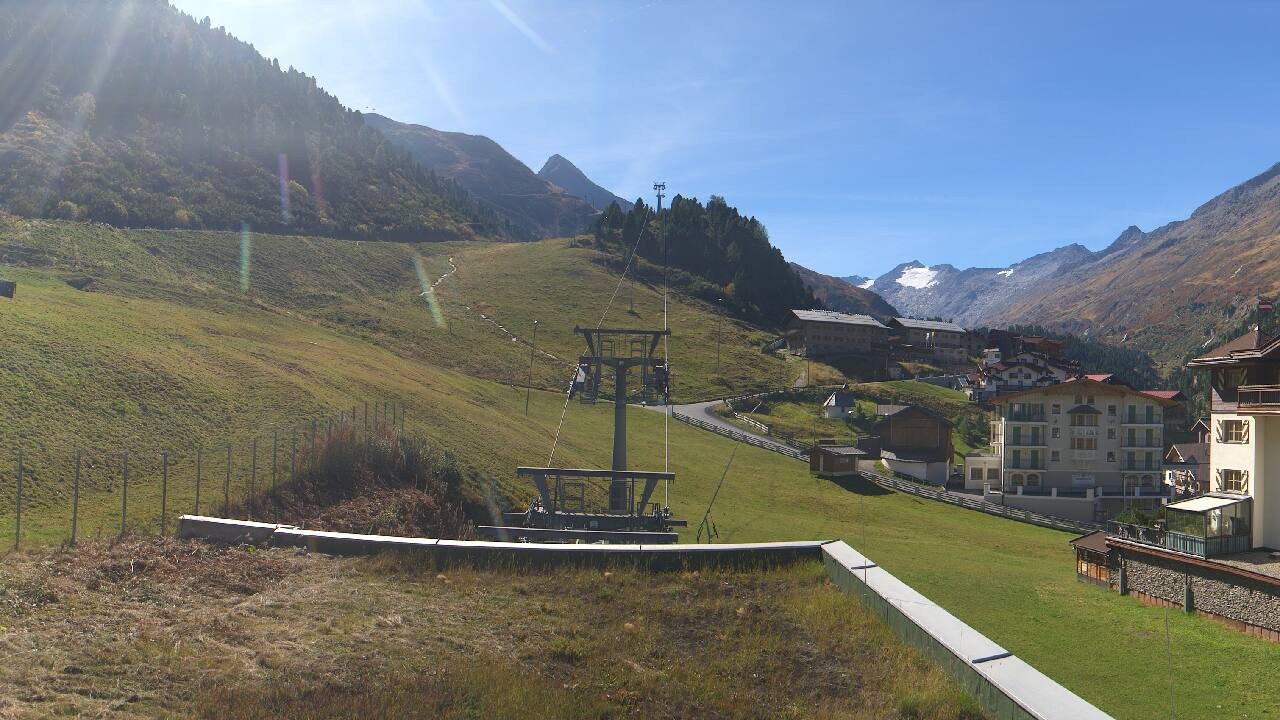 Archiv Foto Webcam Obergurgl: Hotel Edelweiss & Gurgl