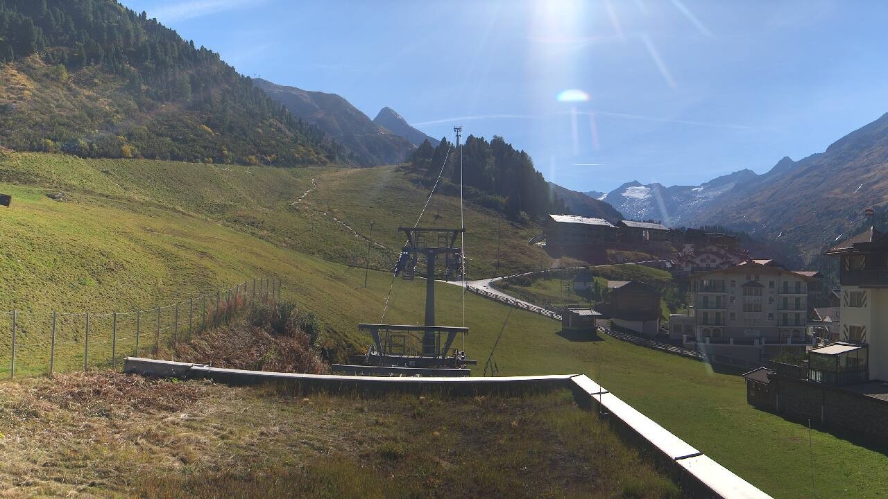 Archiv Foto Webcam Obergurgl: Hotel Edelweiss & Gurgl