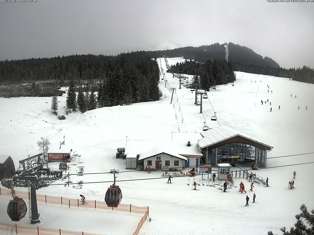 Archiv Foto Webcam Ausblick Winklmoosalm auf Rossalm-Lift