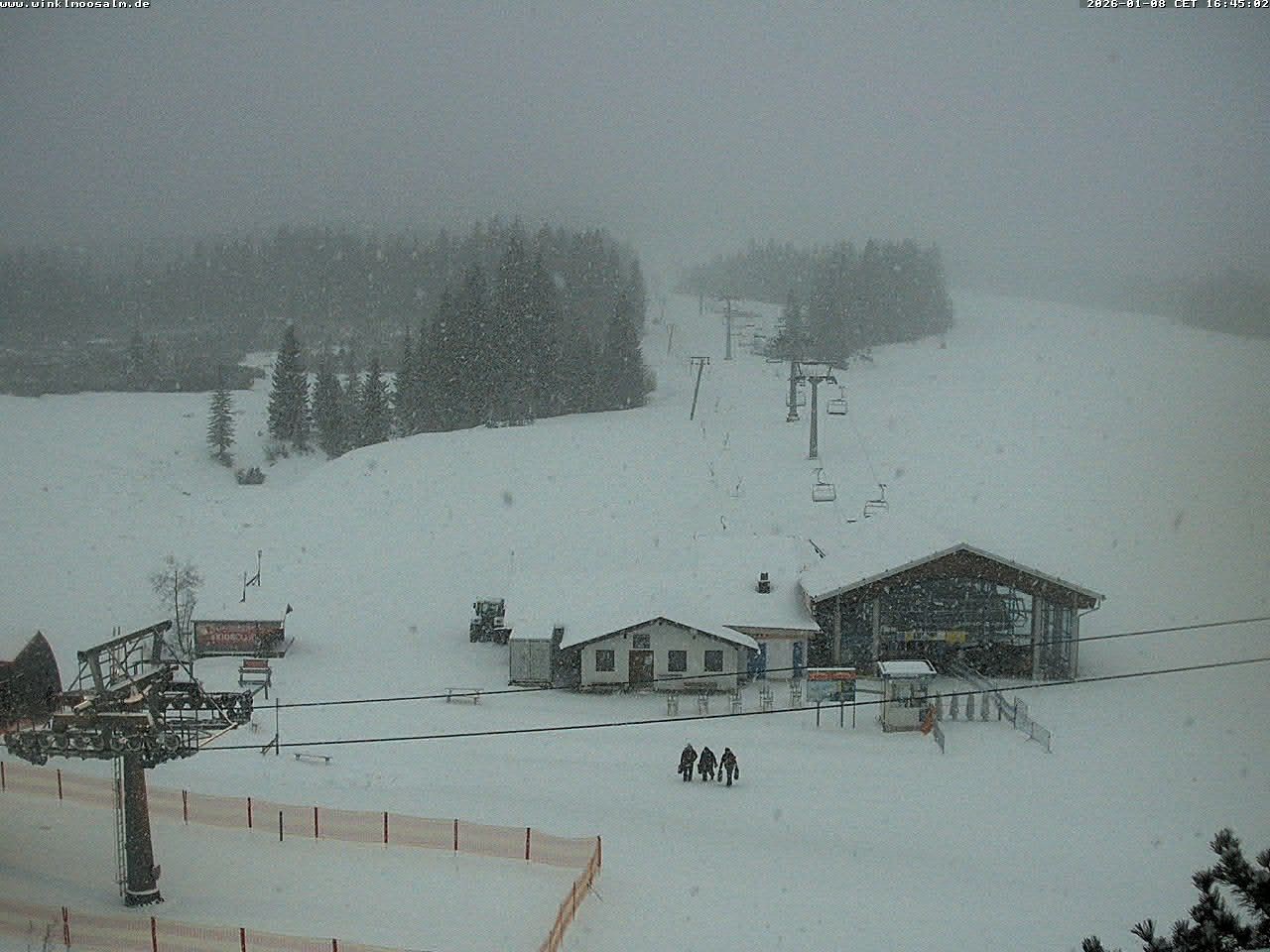 Archiv Foto Webcam Ausblick Winklmoosalm auf Rossalm-Lift