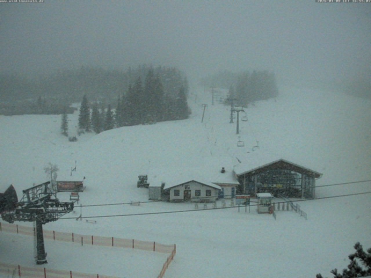 Archiv Foto Webcam Ausblick Winklmoosalm auf Rossalm-Lift