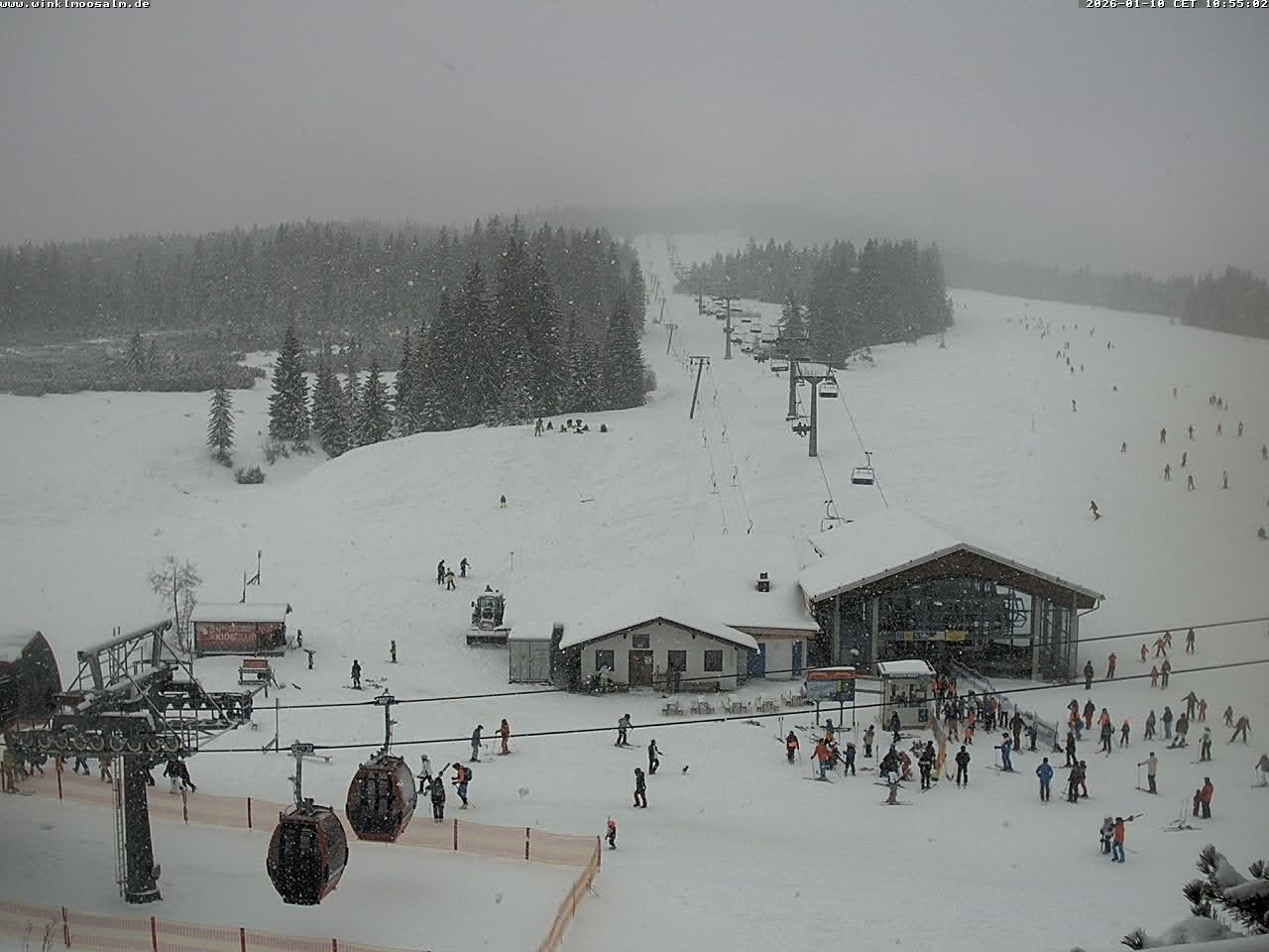 Archiv Foto Webcam Ausblick Winklmoosalm auf Rossalm-Lift