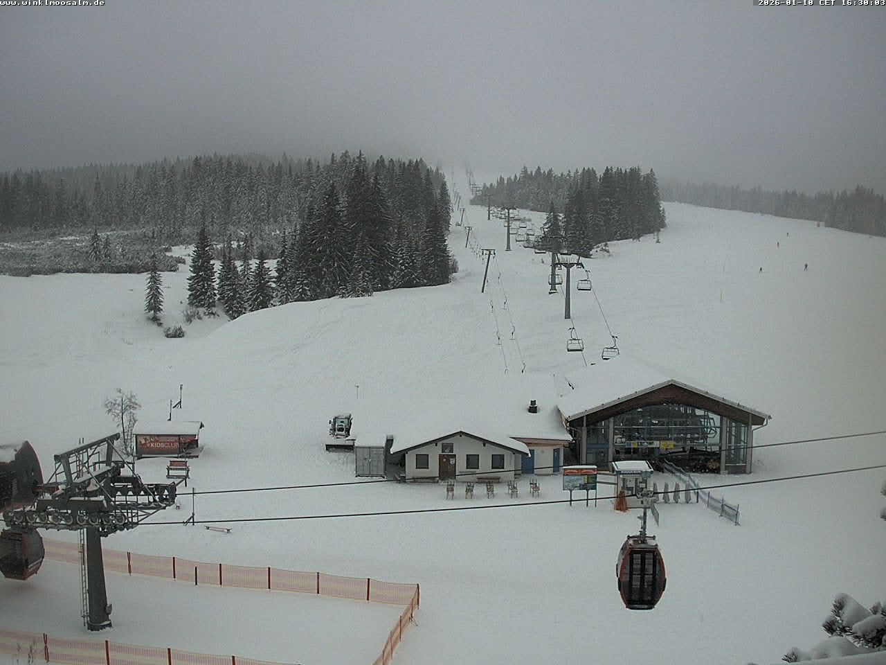 Archiv Foto Webcam Ausblick Winklmoosalm auf Rossalm-Lift