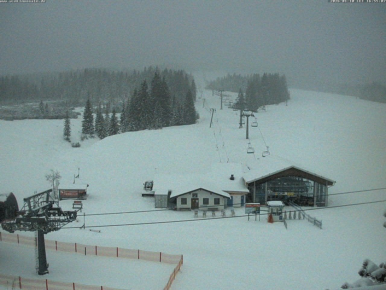 Archiv Foto Webcam Ausblick Winklmoosalm auf Rossalm-Lift