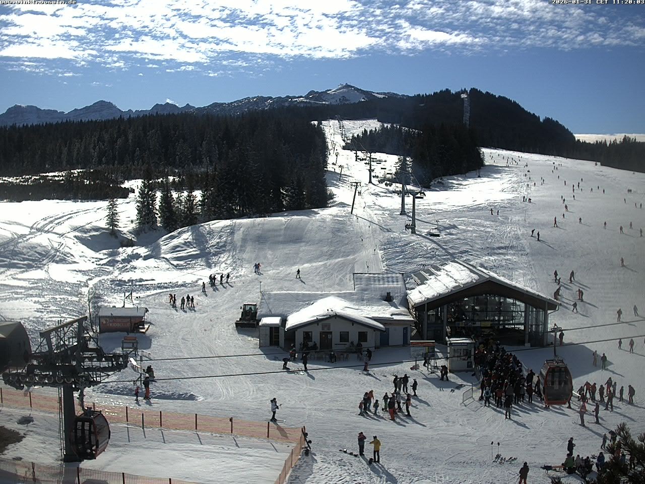 Archiv Foto Webcam Ausblick Winklmoosalm auf Rossalm-Lift