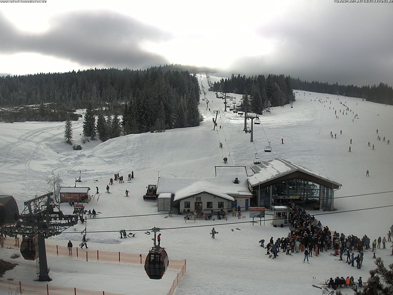 Archiv Foto Webcam Ausblick Winklmoosalm auf Rossalm-Lift