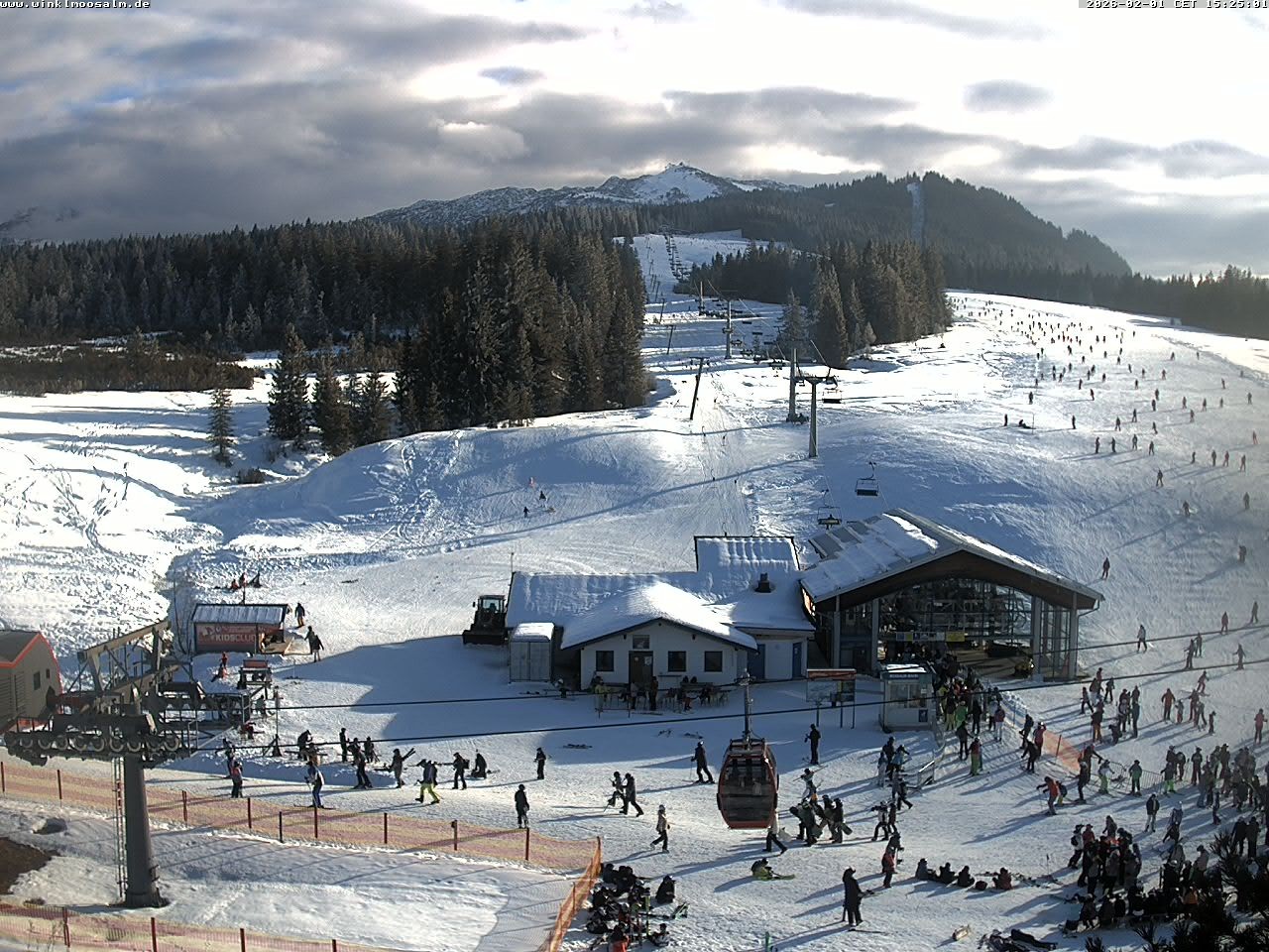 Archiv Foto Webcam Ausblick Winklmoosalm auf Rossalm-Lift