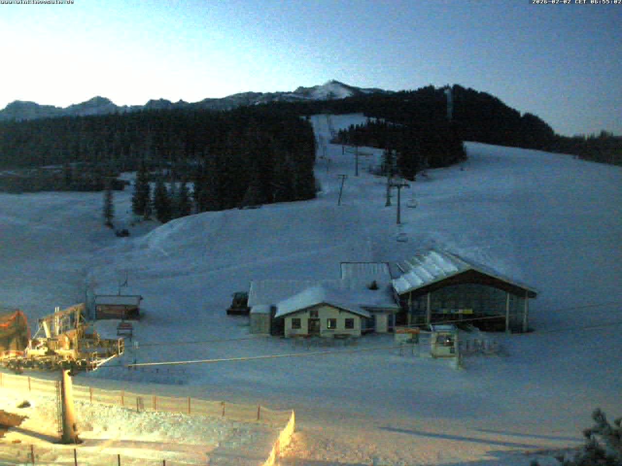 Archiv Foto Webcam Ausblick Winklmoosalm auf Rossalm-Lift