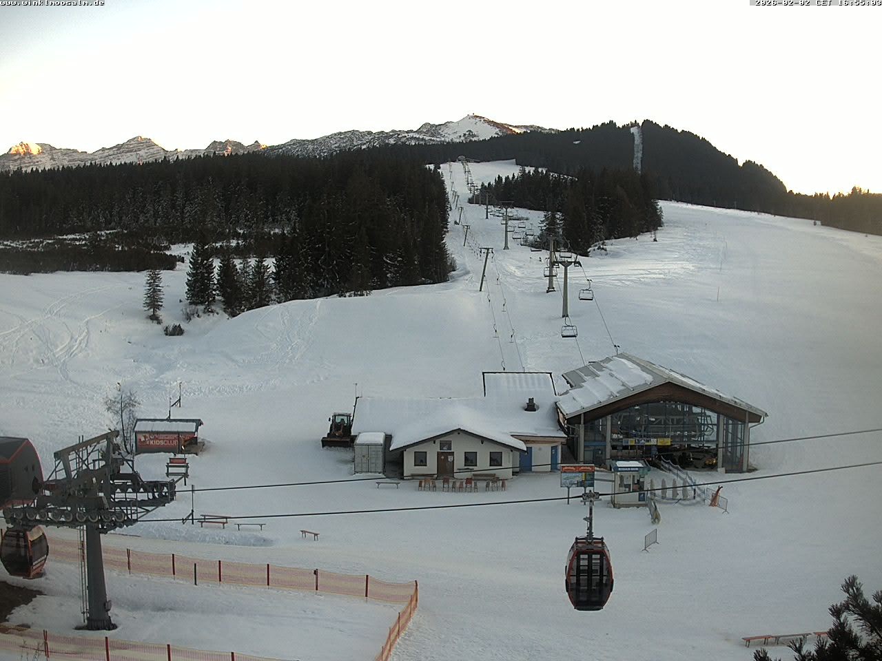 Archiv Foto Webcam Ausblick Winklmoosalm auf Rossalm-Lift