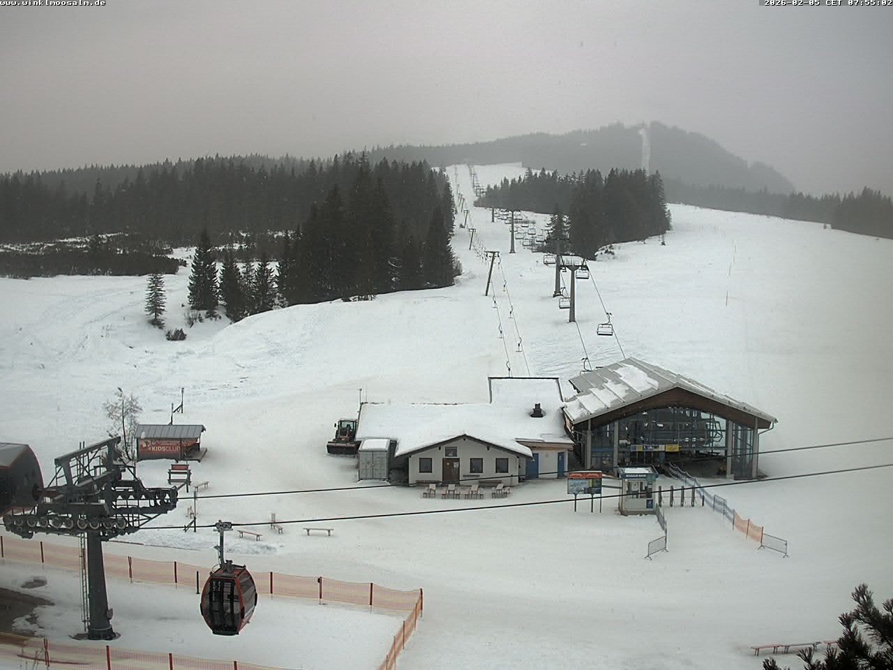 Archiv Foto Webcam Ausblick Winklmoosalm auf Rossalm-Lift