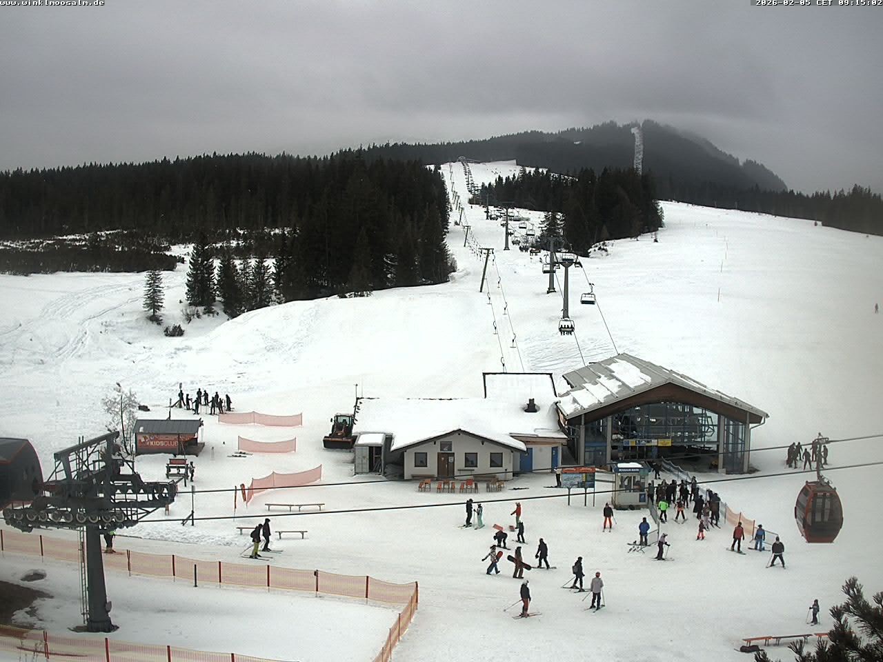 Archiv Foto Webcam Ausblick Winklmoosalm auf Rossalm-Lift