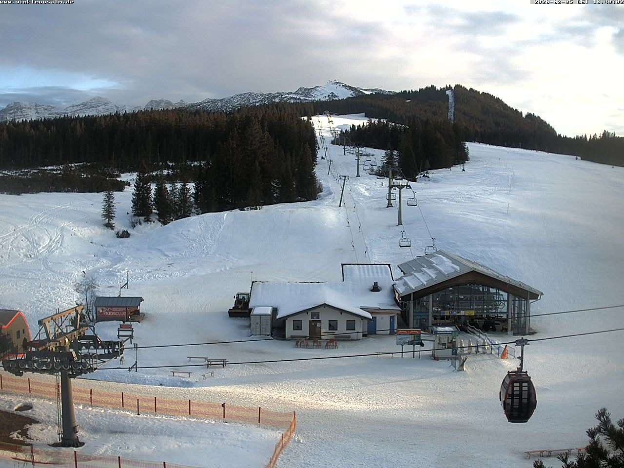 Archiv Foto Webcam Ausblick Winklmoosalm auf Rossalm-Lift