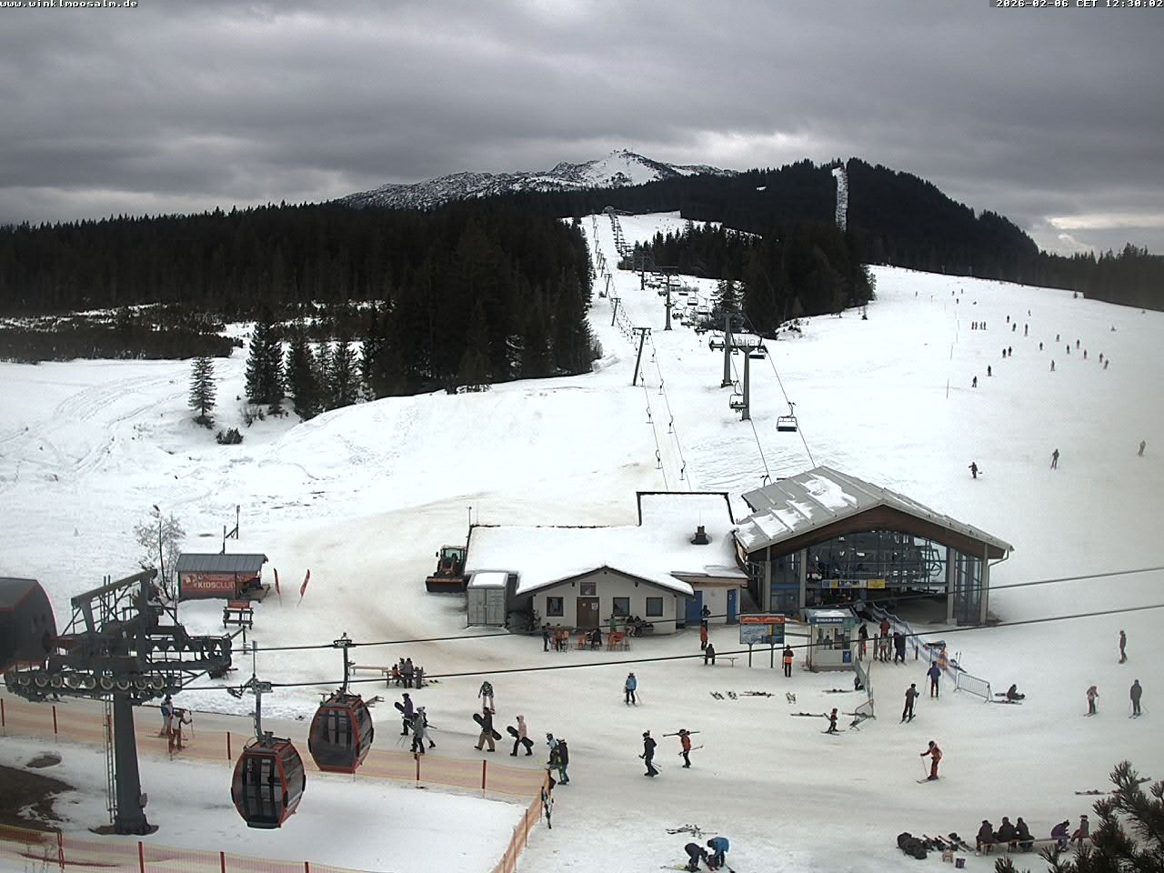 Archiv Foto Webcam Ausblick Winklmoosalm auf Rossalm-Lift