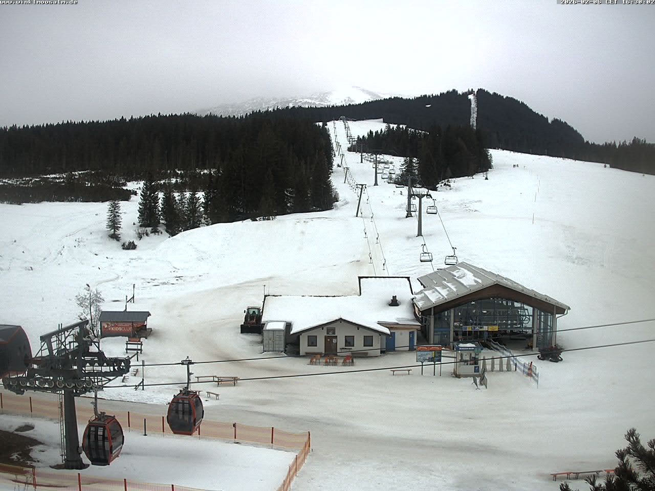 Archiv Foto Webcam Ausblick Winklmoosalm auf Rossalm-Lift
