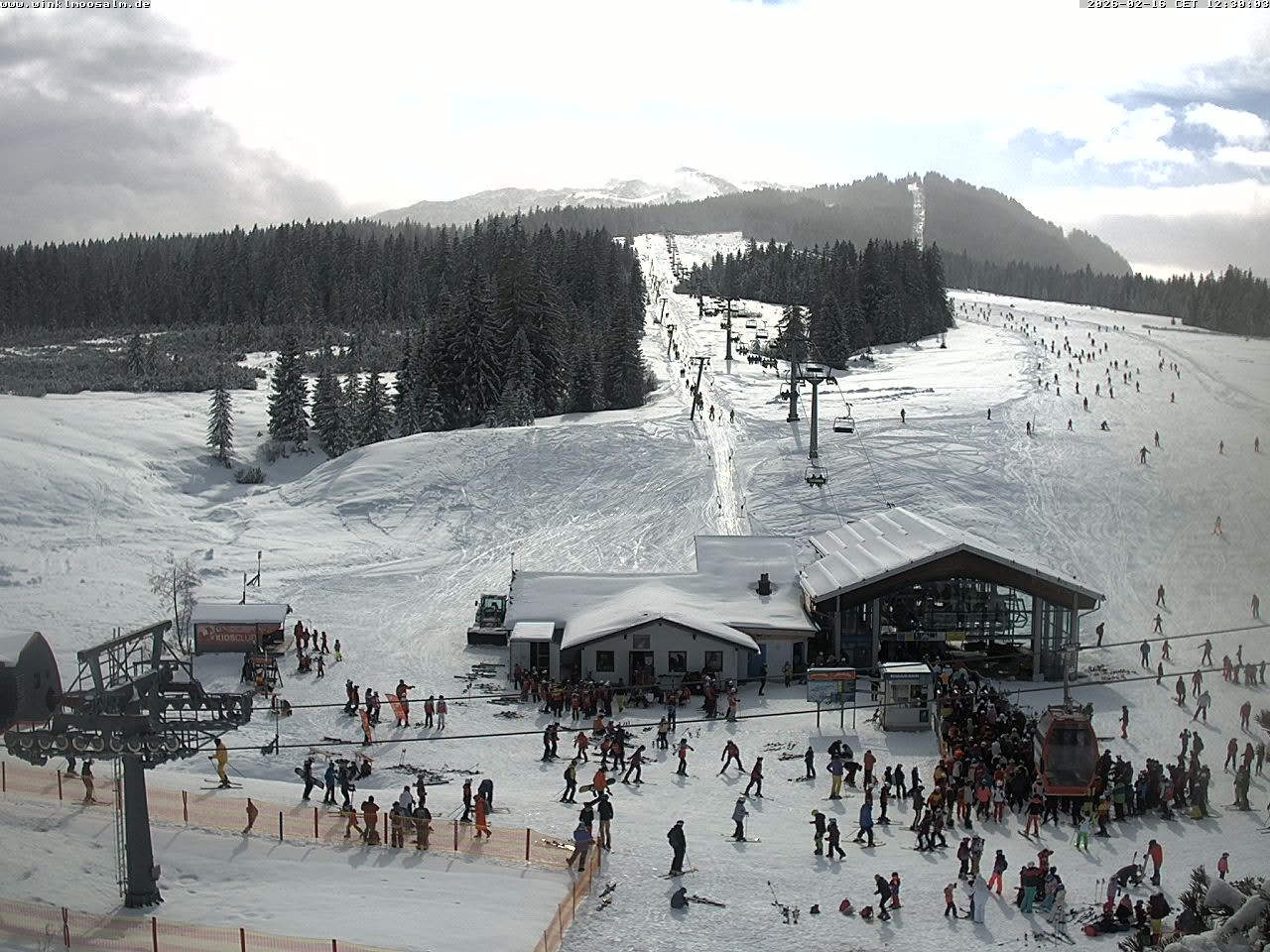 Archiv Foto Webcam Ausblick Winklmoosalm auf Rossalm-Lift