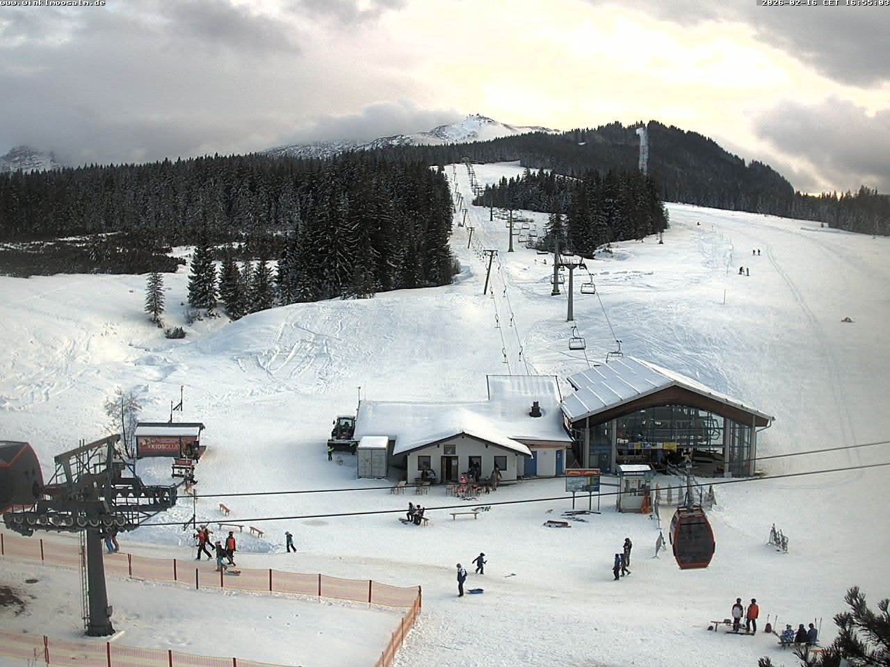 Archiv Foto Webcam Ausblick Winklmoosalm auf Rossalm-Lift