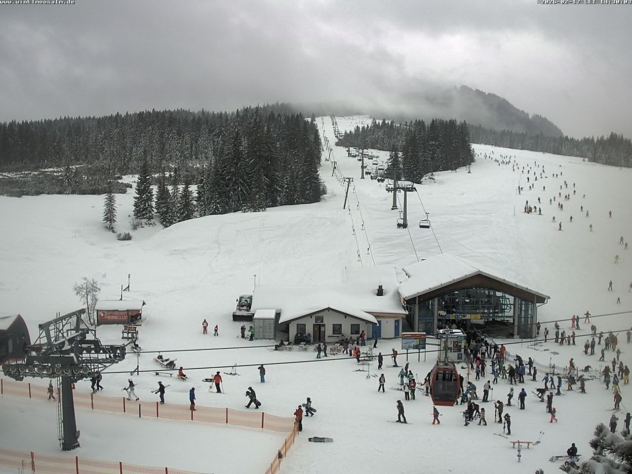 Archiv Foto Webcam Ausblick Winklmoosalm auf Rossalm-Lift