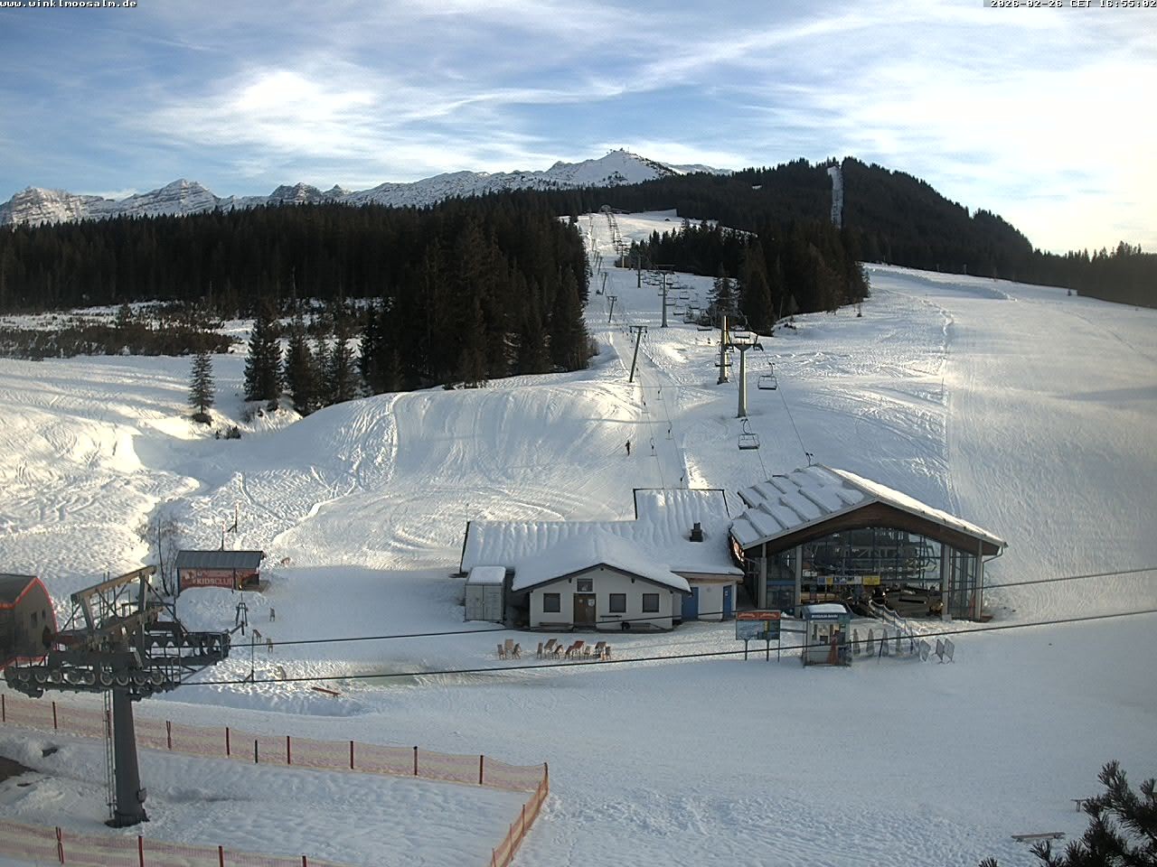 Archiv Foto Webcam Ausblick Winklmoosalm auf Rossalm-Lift