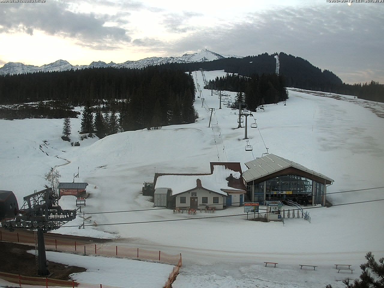 Archiv Foto Webcam Ausblick Winklmoosalm auf Rossalm-Lift
