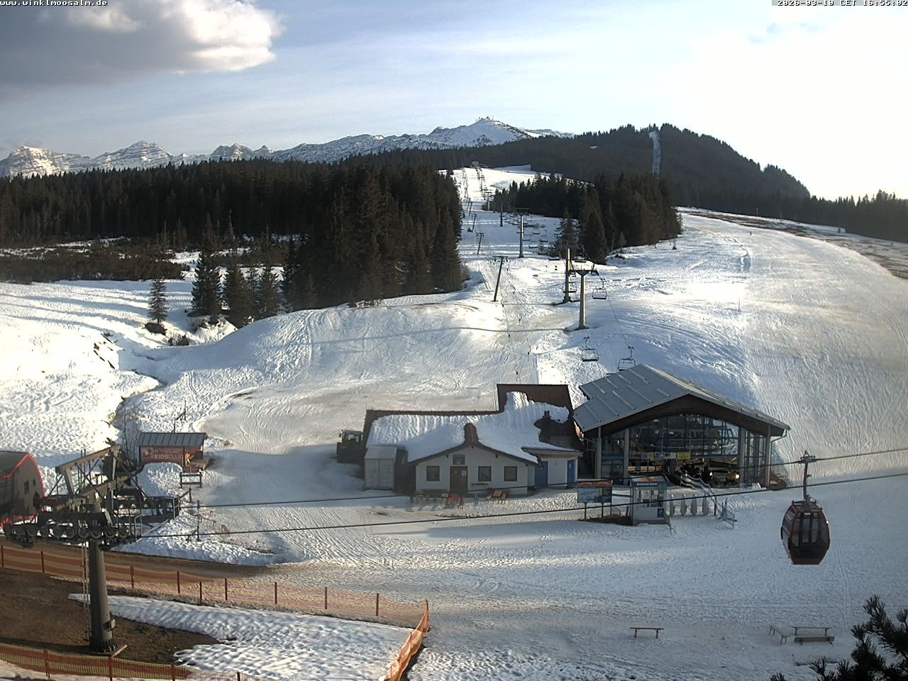 Archiv Foto Webcam Ausblick Winklmoosalm auf Rossalm-Lift