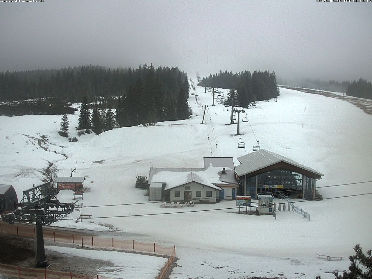 Archiv Foto Webcam Ausblick Winklmoosalm auf Rossalm-Lift