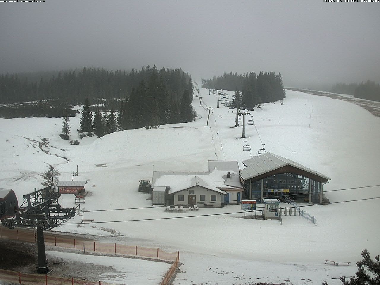 Archiv Foto Webcam Ausblick Winklmoosalm auf Rossalm-Lift