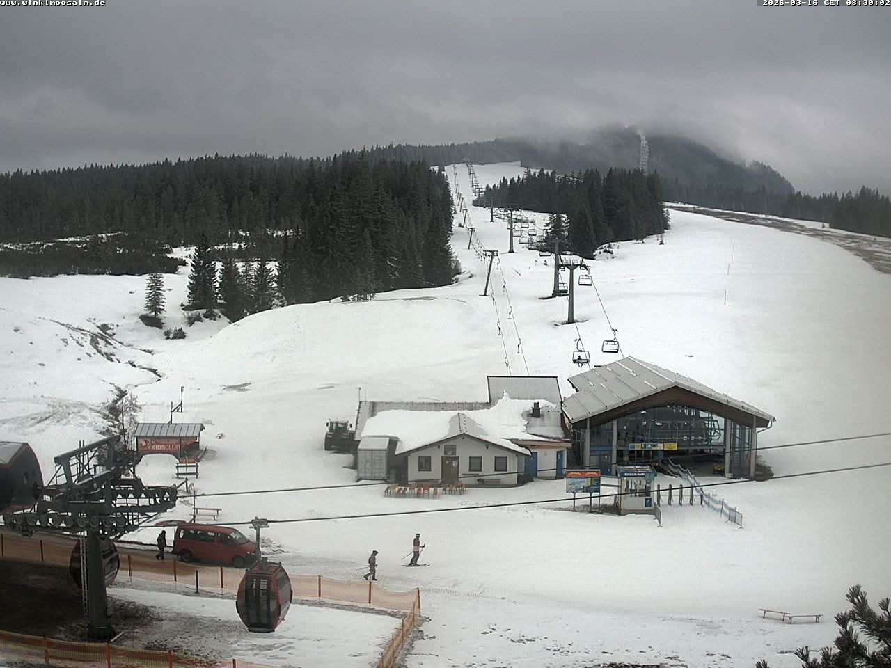 Archiv Foto Webcam Ausblick Winklmoosalm auf Rossalm-Lift