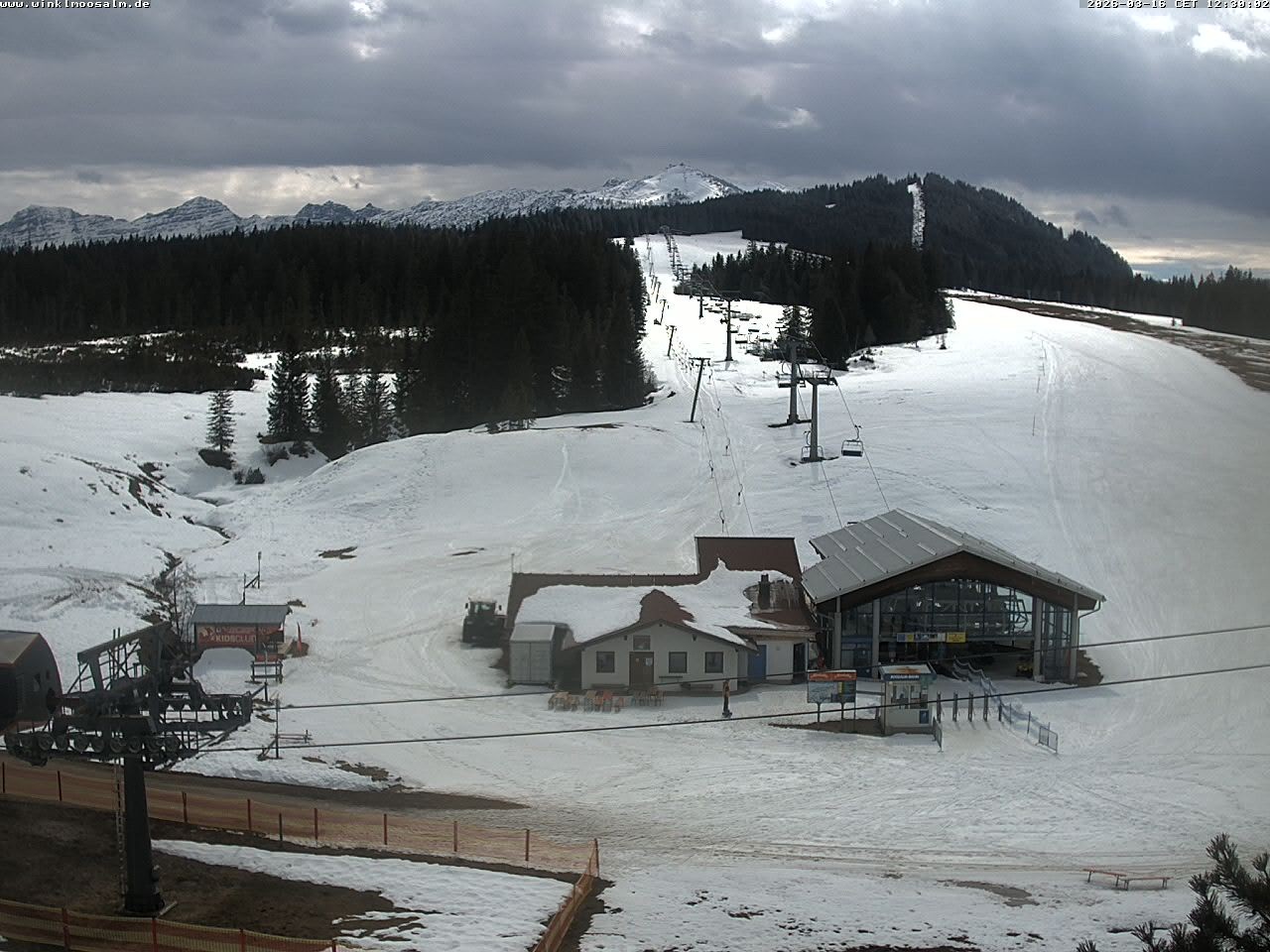 Archiv Foto Webcam Ausblick Winklmoosalm auf Rossalm-Lift