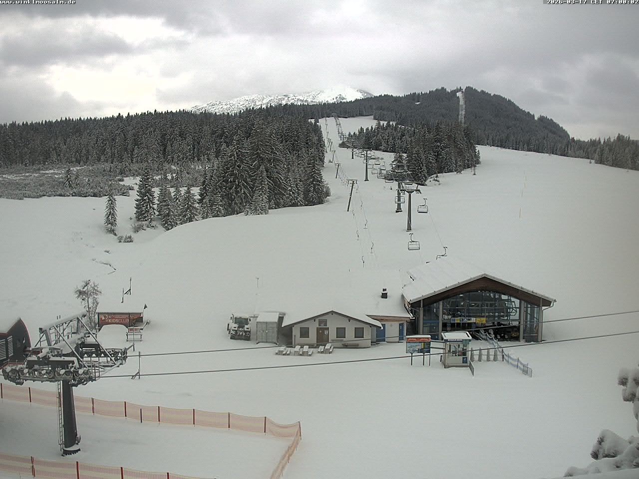 Archiv Foto Webcam Ausblick Winklmoosalm auf Rossalm-Lift