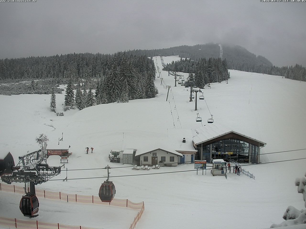 Archiv Foto Webcam Ausblick Winklmoosalm auf Rossalm-Lift