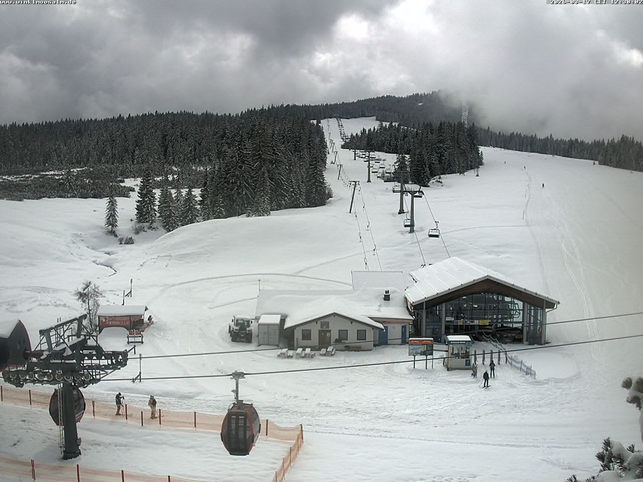 Archiv Foto Webcam Ausblick Winklmoosalm auf Rossalm-Lift