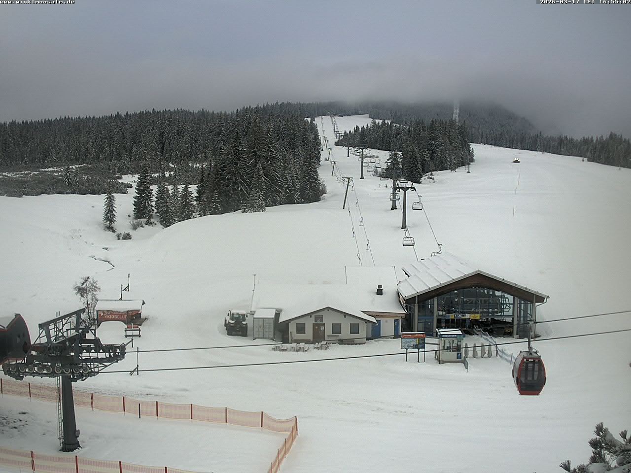 Archiv Foto Webcam Ausblick Winklmoosalm auf Rossalm-Lift