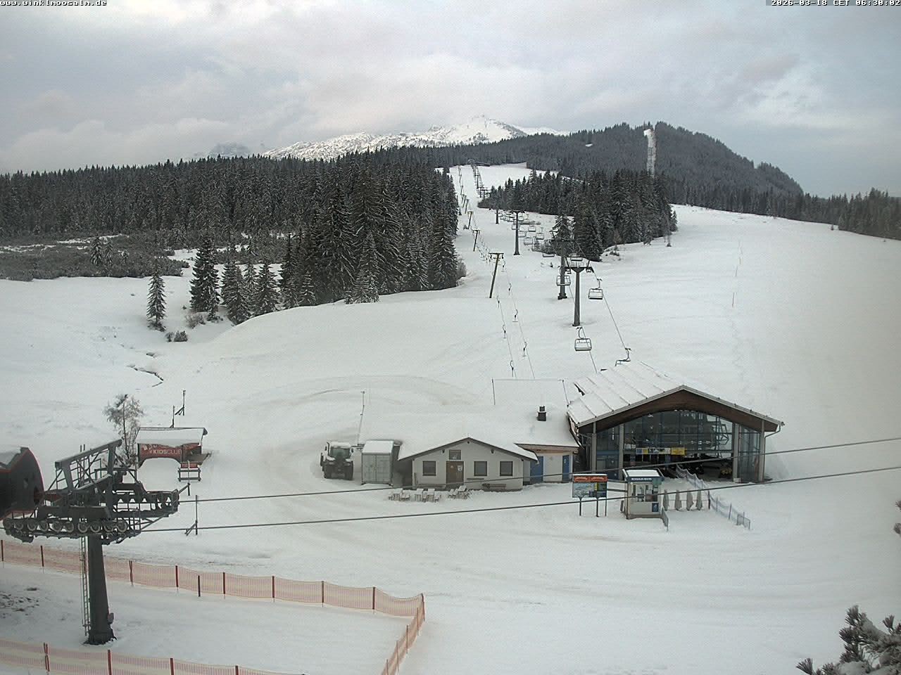 Archiv Foto Webcam Ausblick Winklmoosalm auf Rossalm-Lift