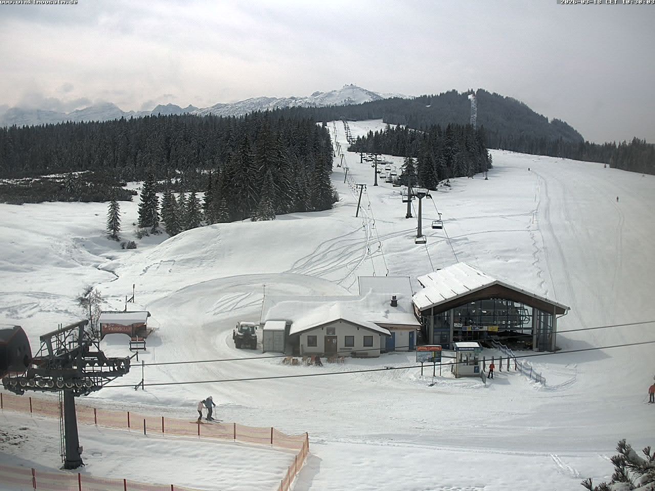 Archiv Foto Webcam Ausblick Winklmoosalm auf Rossalm-Lift