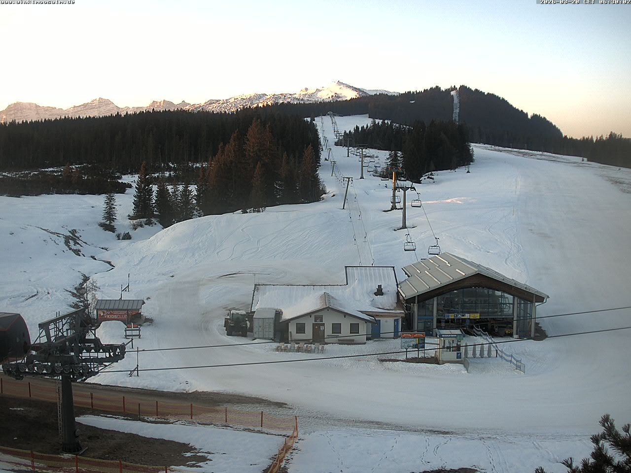Archiv Foto Webcam Ausblick Winklmoosalm auf Rossalm-Lift