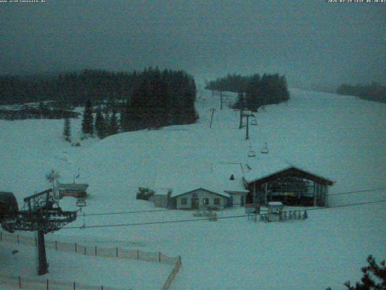 Archiv Foto Webcam Ausblick Winklmoosalm auf Rossalm-Lift