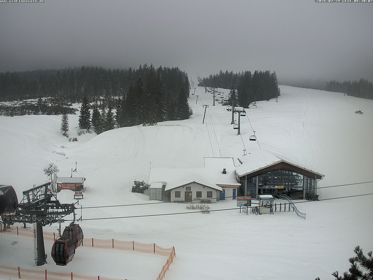Archiv Foto Webcam Ausblick Winklmoosalm auf Rossalm-Lift