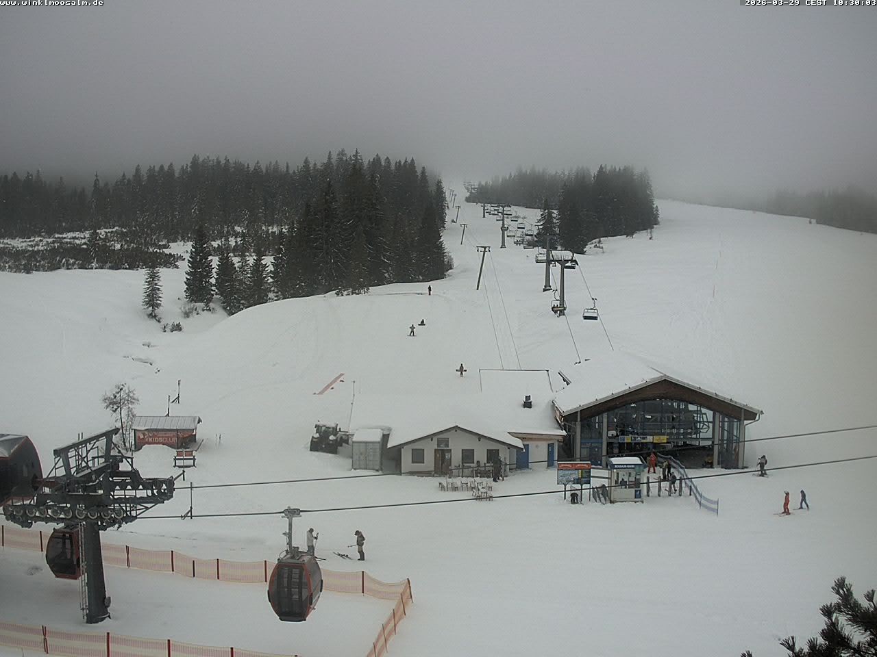 Archiv Foto Webcam Ausblick Winklmoosalm auf Rossalm-Lift