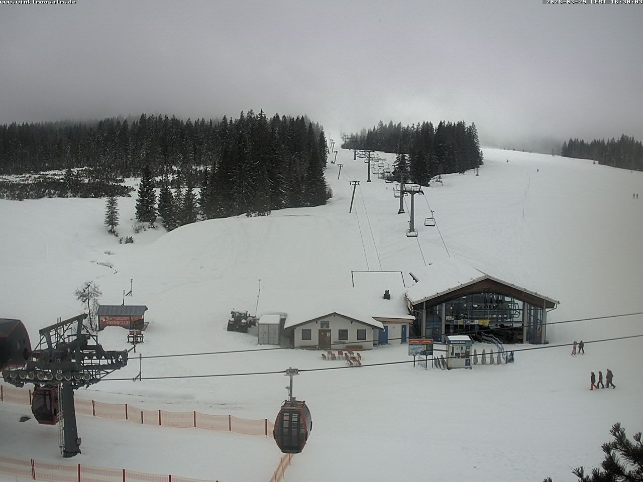 Archiv Foto Webcam Ausblick Winklmoosalm auf Rossalm-Lift