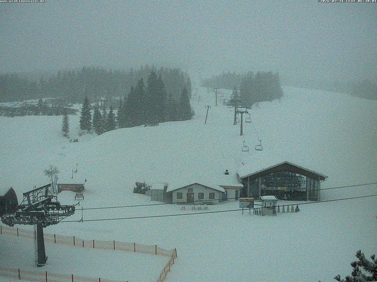 Archiv Foto Webcam Ausblick Winklmoosalm auf Rossalm-Lift