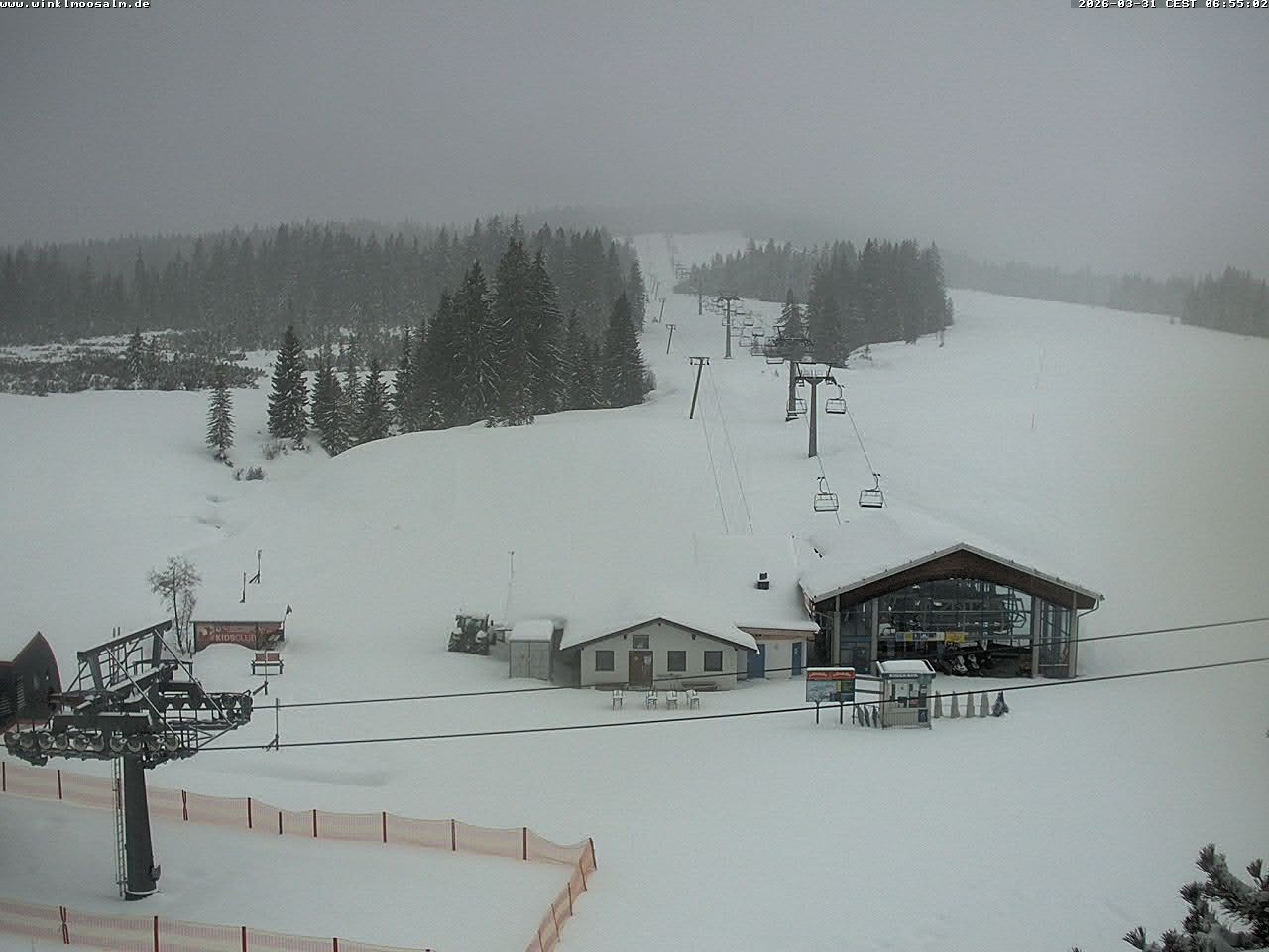 Archiv Foto Webcam Ausblick Winklmoosalm auf Rossalm-Lift