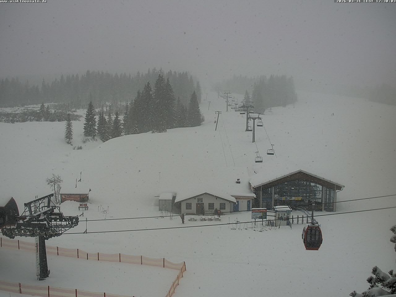 Archiv Foto Webcam Ausblick Winklmoosalm auf Rossalm-Lift