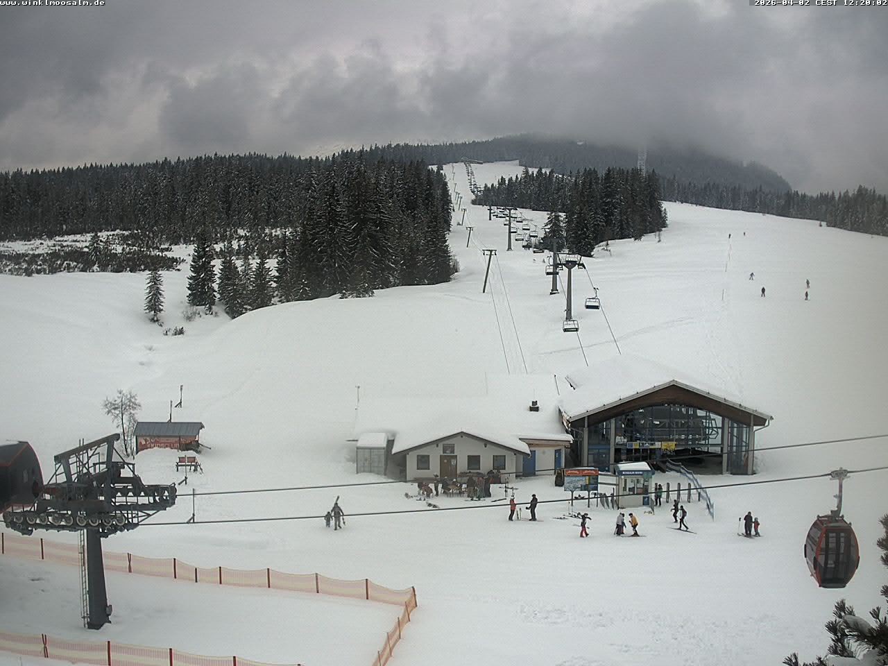 Archiv Foto Webcam Ausblick Winklmoosalm auf Rossalm-Lift