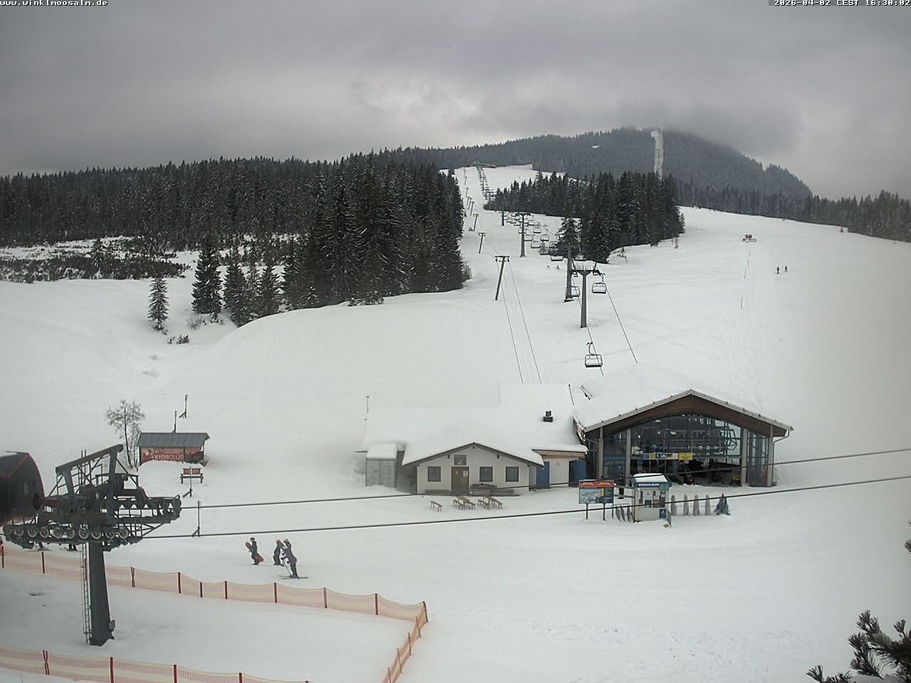 Archiv Foto Webcam Ausblick Winklmoosalm auf Rossalm-Lift