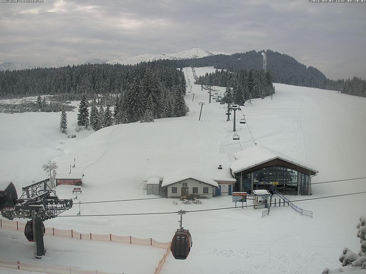 Archived image Webcam View of Winklmoosalm