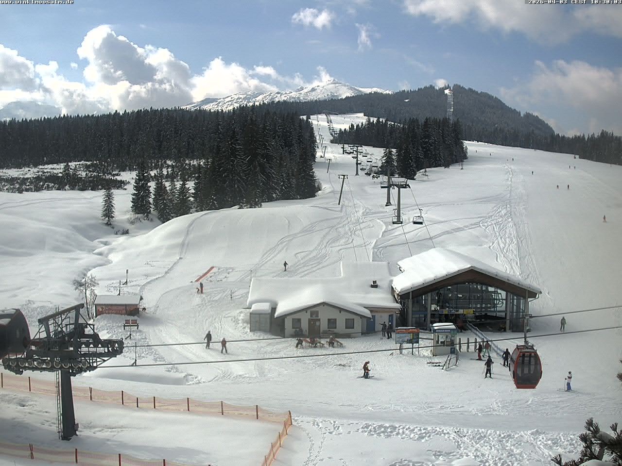 Archived image Webcam View of Winklmoosalm