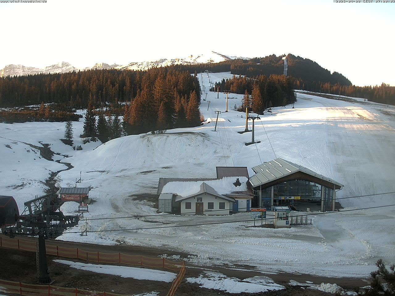 Archiv Foto Webcam Ausblick Winklmoosalm auf Rossalm-Lift