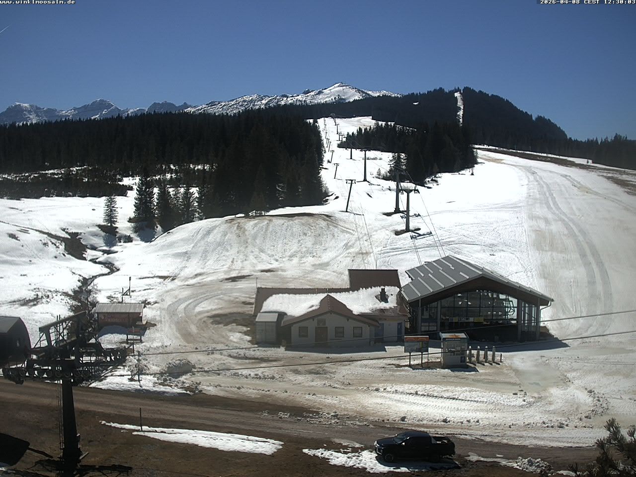 Archiv Foto Webcam Ausblick Winklmoosalm auf Rossalm-Lift