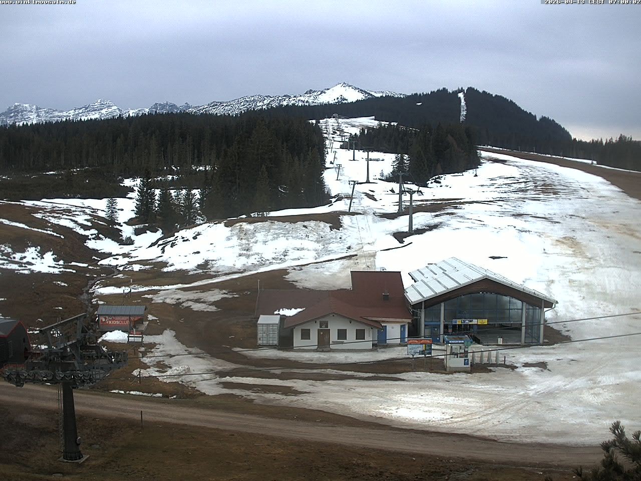 Archived image Webcam View of Winklmoosalm