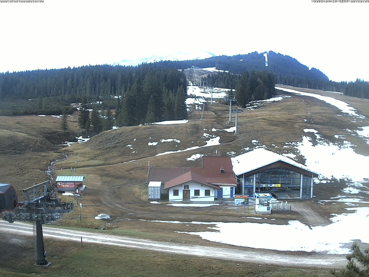Archiv Foto Webcam Ausblick Winklmoosalm auf Rossalm-Lift